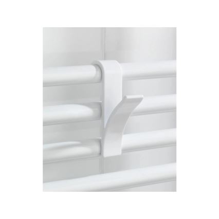 WENKO 4468160100-Kroge 2,5x10,5 cm hvid