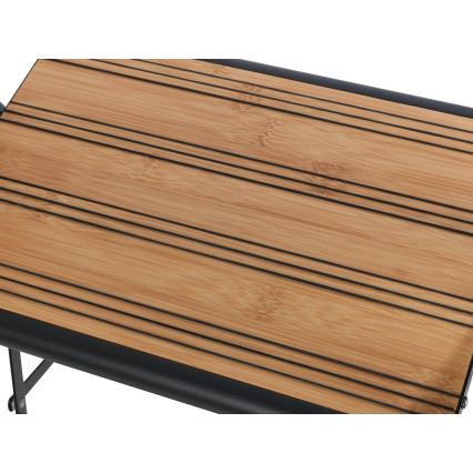 WENKO 50482100 - ALU-DESIGN trappestige 44x101 cm sort