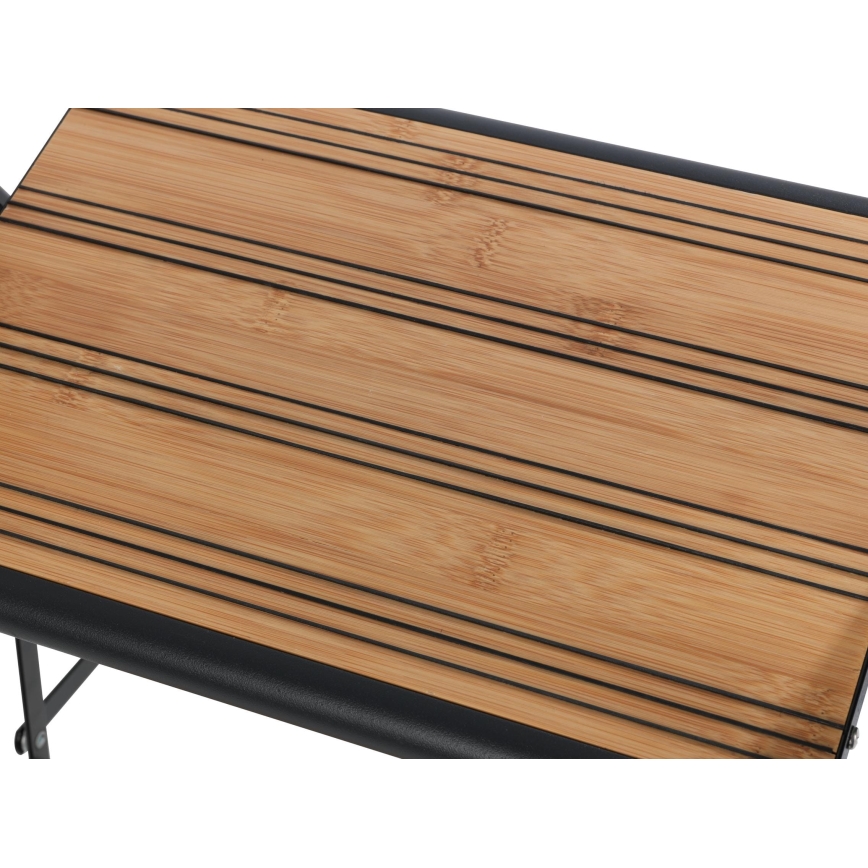 WENKO 50482100 - ALU-DESIGN trappestige 44x101 cm sort