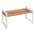 WENKO 53027100 - Hylde LOUISA 40x20 cm hvid/brun
