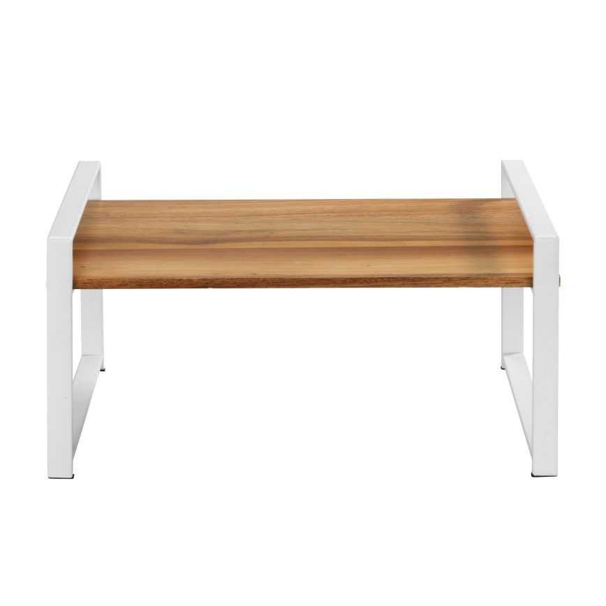 WENKO 53027100 - Hylde LOUISA 40x20 cm hvid/brun