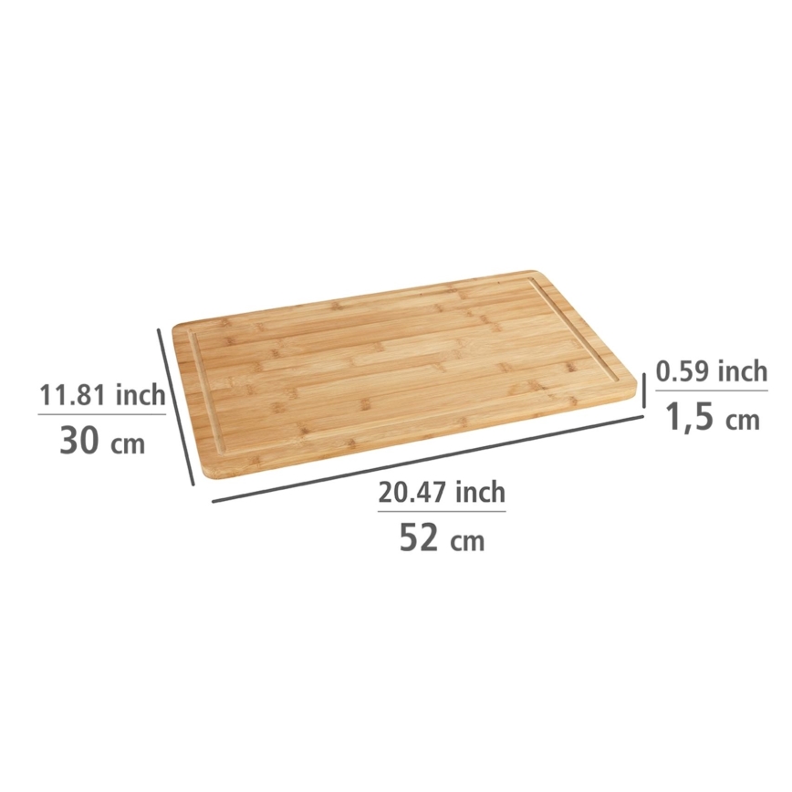 WENKO 53032100 - Dæksel 52x30 cm brun