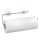 WENKO 53130100 - Viskestykkeholder STATIC-LOC 30x8,5 cm sølv/gennemsigtig