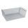 WENKO 53143100 - Kurv 49x28 cm sølv