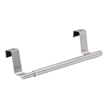 WENKO 53245100 - Håndklædeholder TELESCOPE 7x6 cm sølv/sort