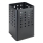 WENKO 54017100 - Bestikholder SILIO 11,5x16,5 cm sort