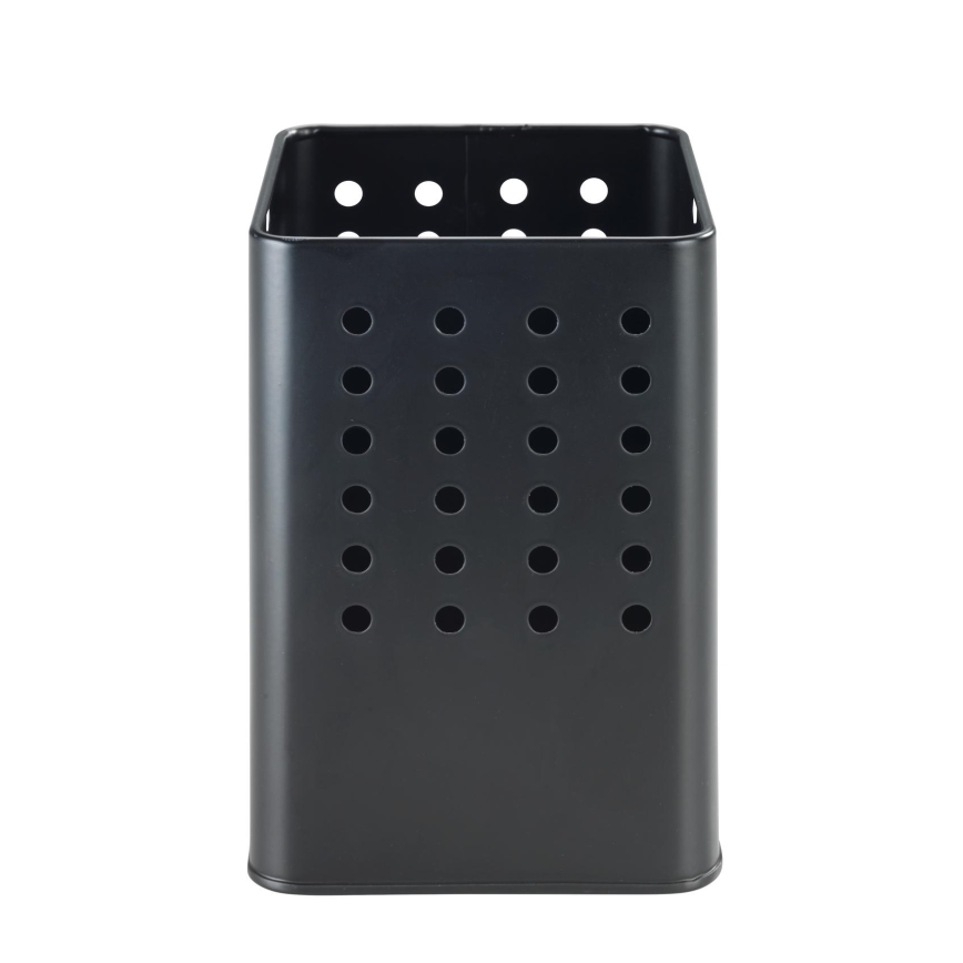 WENKO 54017100 - Bestikholder SILIO 11,5x16,5 cm sort