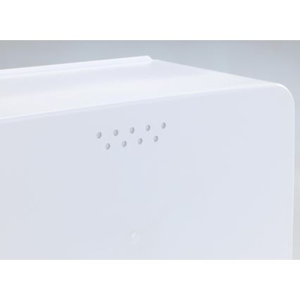 WENKO 54099100 - Brødkasse KUBO 35x26,5 cm hvid/brun