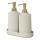 WENKO 54651100 - Sæbedispenser HEIDI 19x21 cm creme/guld/hvid