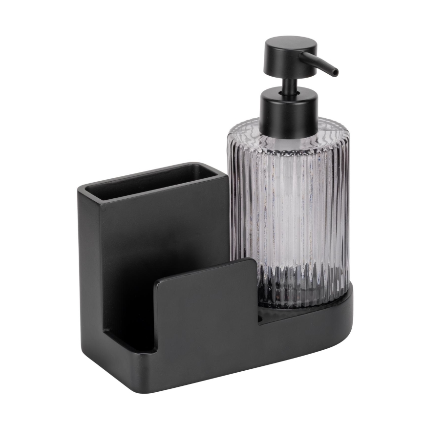 WENKO 54654100 - Organizer PINA 16x17 cm sort