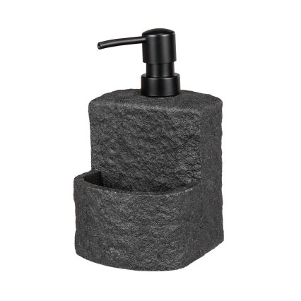 WENKO 54667100 - Sæbedispenser FESTIVAL 10,5x18 cm sort