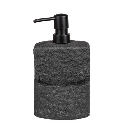 WENKO 54667100 - Sæbedispenser FESTIVAL 10,5x18 cm sort