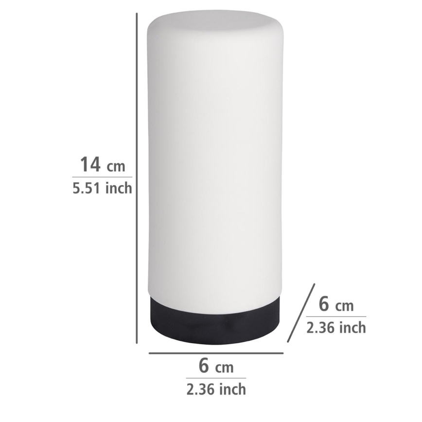 WENKO 54670100 - Dispenser EASY SQUEEZ-E 6x14 cm hvid/sort