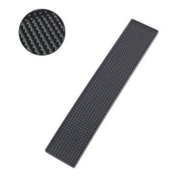 WENKO 54700100 - Afdrypningsmåtte 42x8 cm sort