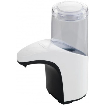 WENKO 54711100-Sæbedispenser BUTLER 300 ml hvid/gennemsigtig