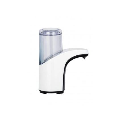 WENKO 54711100-Sæbedispenser BUTLER 300 ml hvid/gennemsigtig