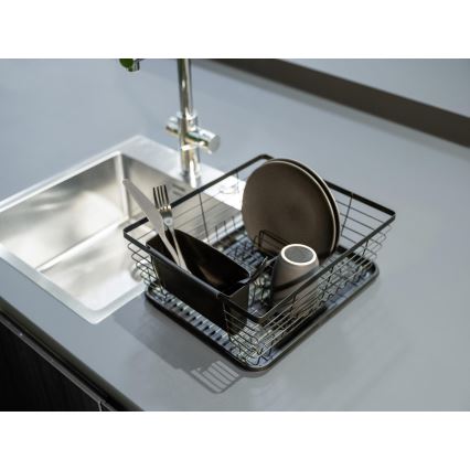 WENKO 54766100 - Opvaskebakke BLACK OUTDOOR KITCHEN 36x30 cm sort/sort