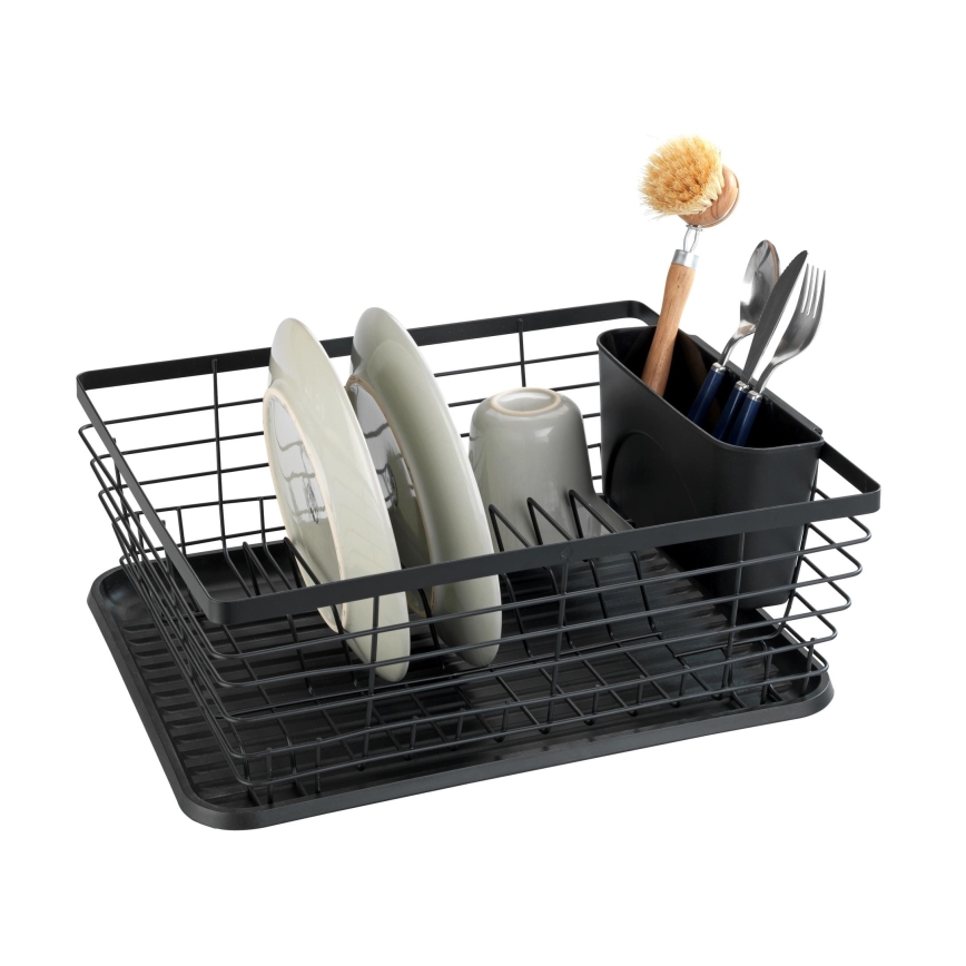 WENKO 54766100 - Opvaskebakke BLACK OUTDOOR KITCHEN 36x30 cm sort/sort