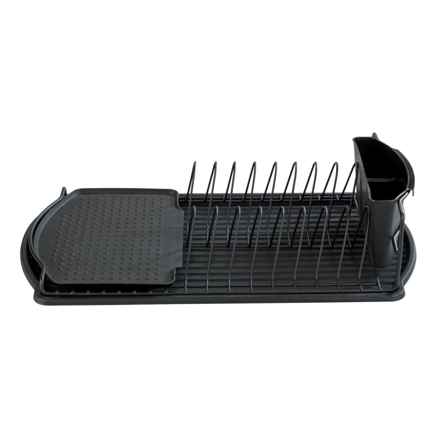 WENKO 54767100 - Afdrypningsbakke BASIC 47,5x26,5 cm sort
