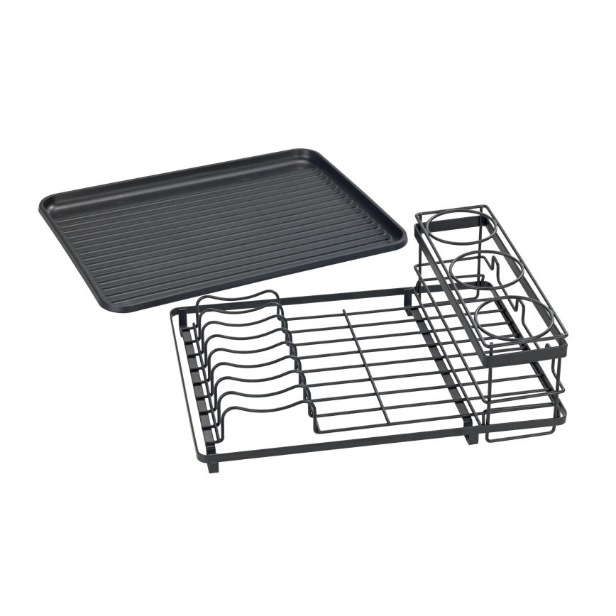 WENKO 54798100 - Afdrypningsbakke AMY 42,5x31,5 cm sort