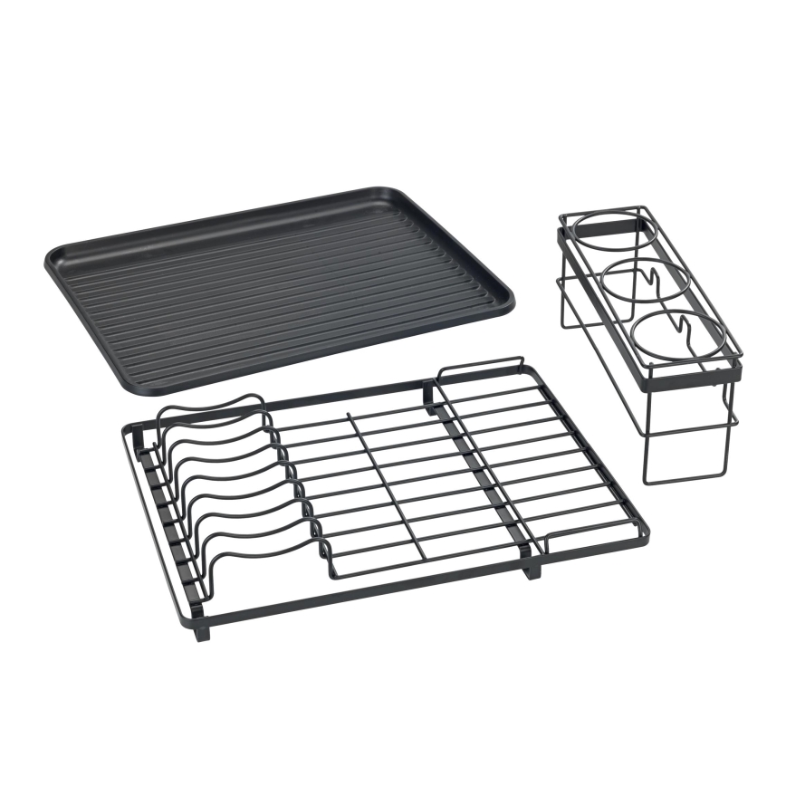 WENKO 54798100 - Afdrypningsbakke AMY 42,5x31,5 cm sort