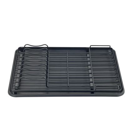 WENKO 54798100 - Afdrypningsbakke AMY 42,5x31,5 cm sort