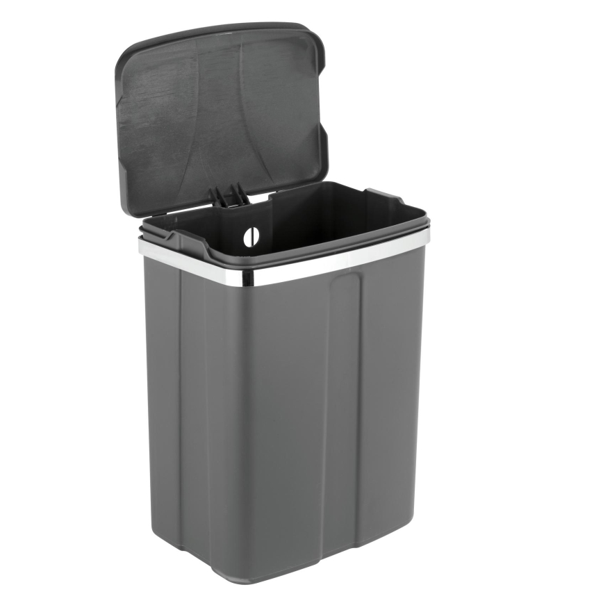 WENKO 54903100 - Dørmonteret kurv 26x36,5 cm grå/sølv