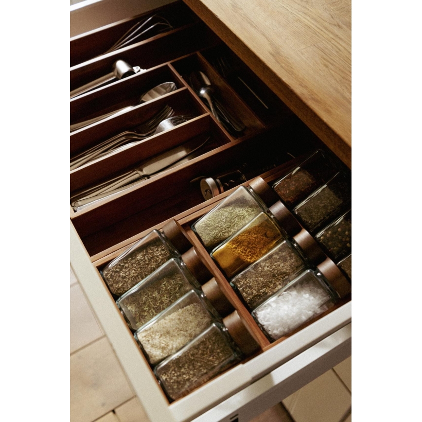 WENKO 54950100 - Krydderiorganisator ANNI 38x20 cm brun