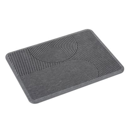 WENKO 54955100 - Tørremåtte DAMON 40x30 cm diatomit/grå