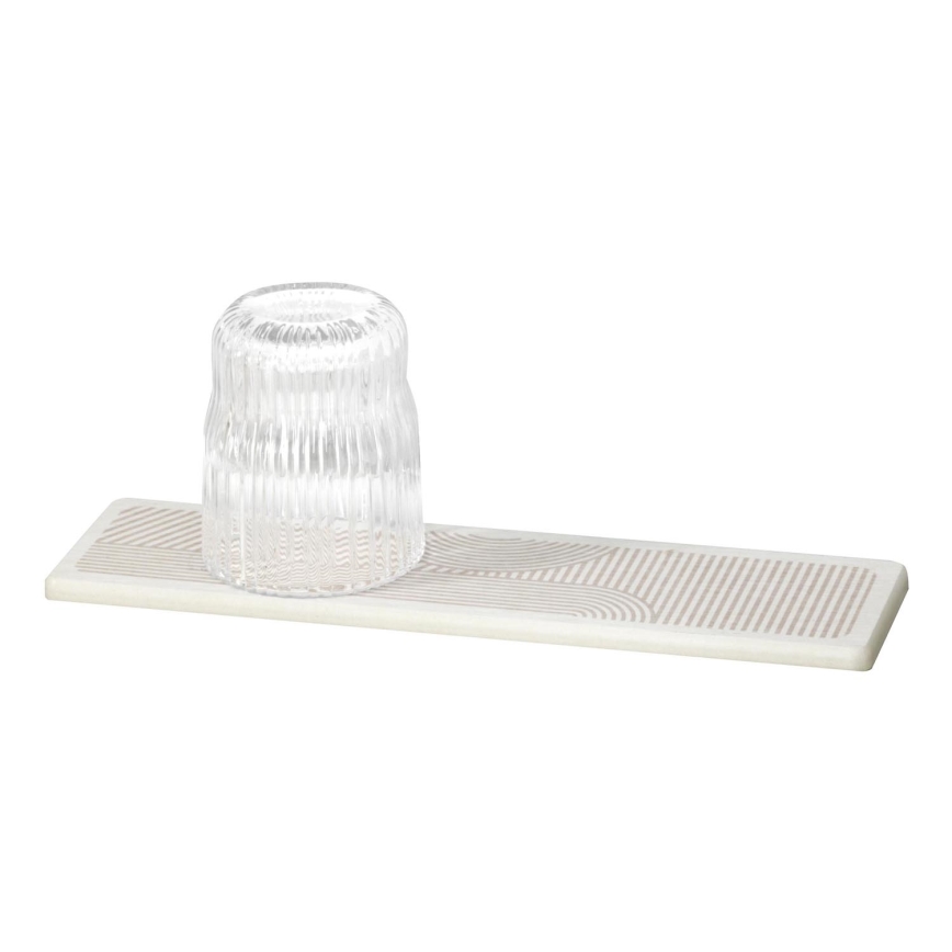 WENKO 54956100 - Drypbakke DAMON 30x8 cm beige