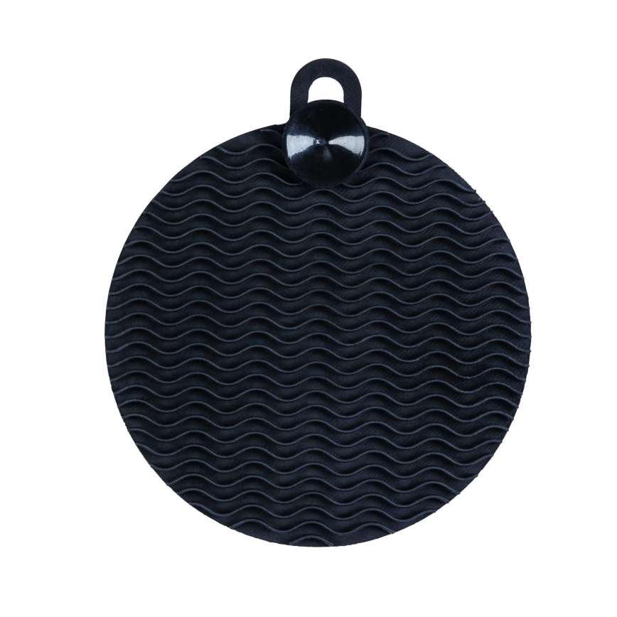 WENKO 55030100 - Køkkensvamp BLACK OUTDOOR KITCHEN 12x1,2 cm sort