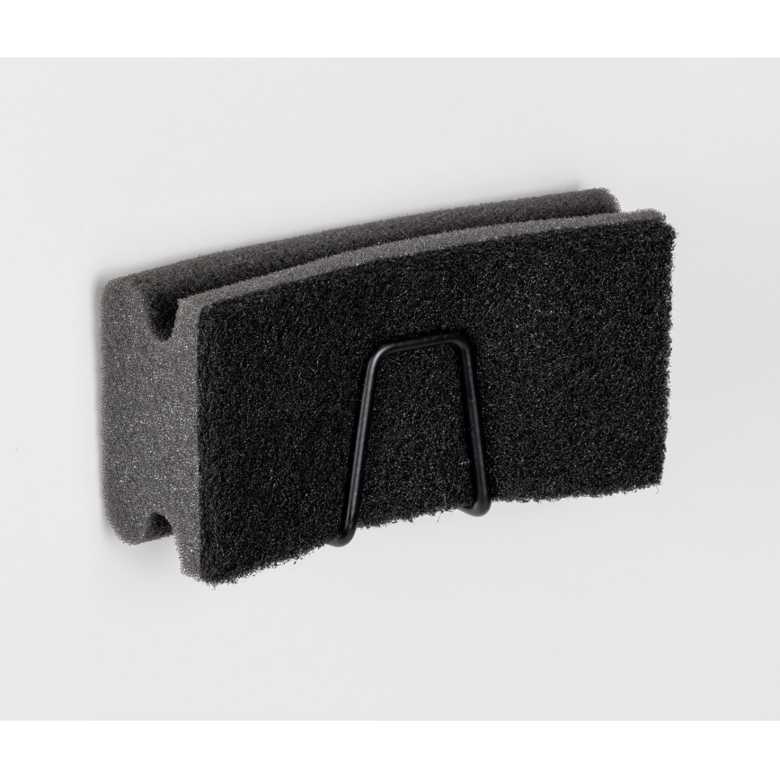 WENKO 55071100 - Holder BLACK OUTDOOR KITCHEN 5x5 cm rustfrit stål/sort