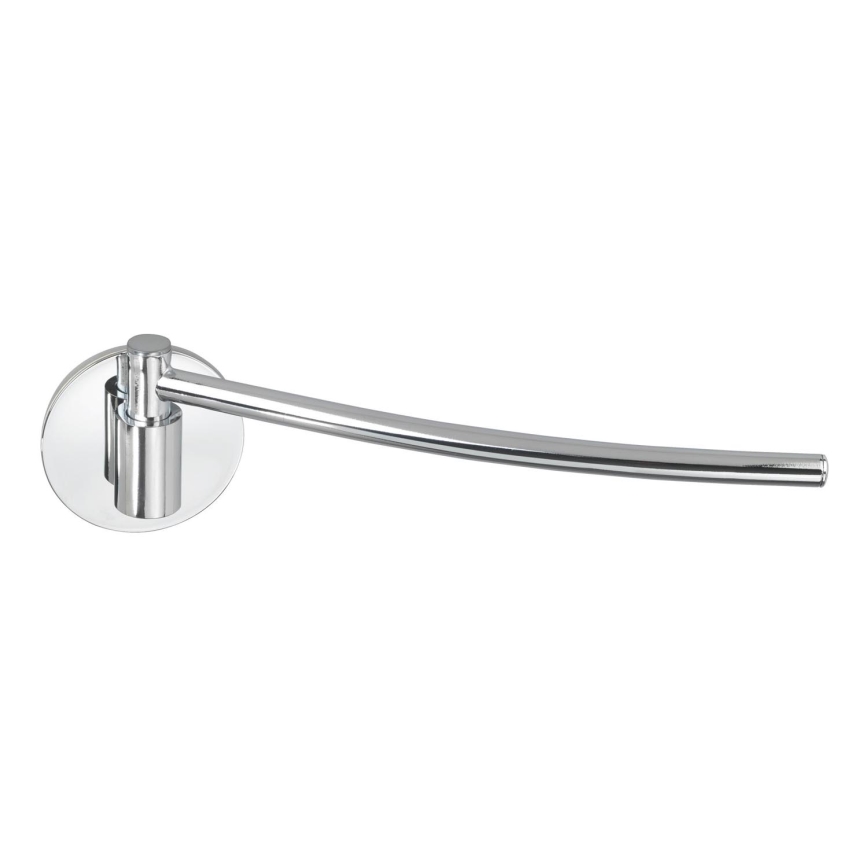 WENKO 5639100 - Køkkenrulleholder TURBO-LOC KÜCHE 23x6,5 cm rustfrit stål/sølv