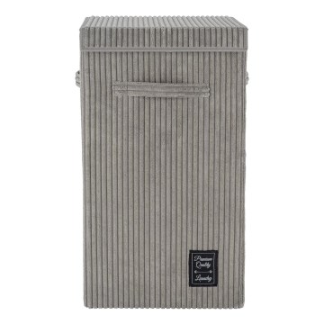 WENKO 62044100 - Vasketøjskurv CORA 33x58 cm grå