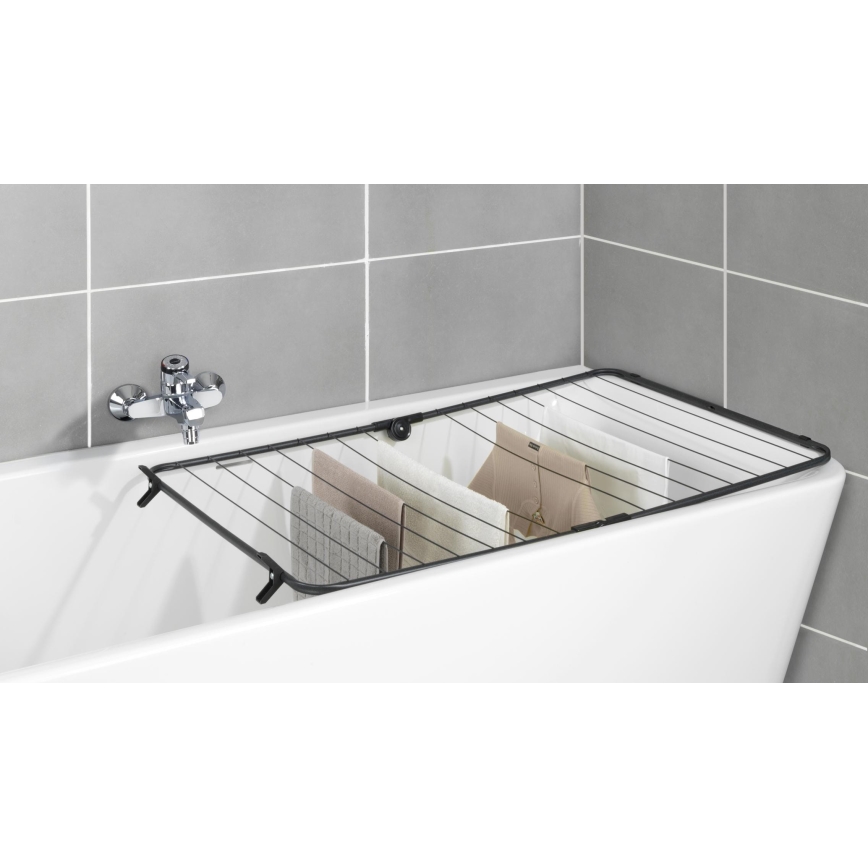 WENKO 63003100 - Tørrestativ CHAMPION 65x114 cm sort