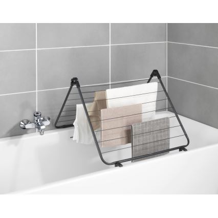 WENKO 63003100 - Tørrestativ CHAMPION 65x114 cm sort