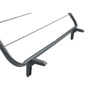 WENKO 63003100 - Tørrestativ CHAMPION 65x114 cm sort
