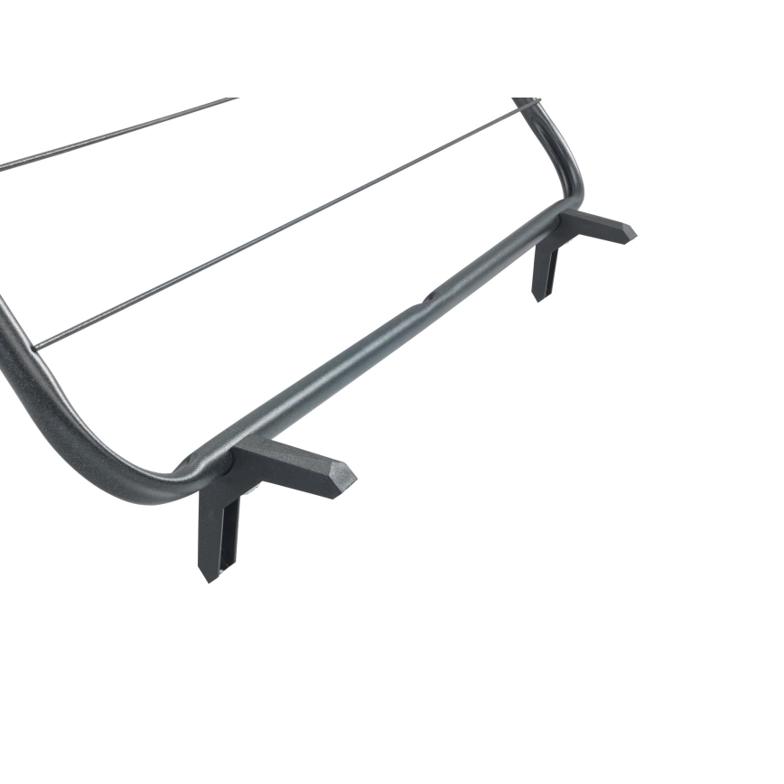 WENKO 63003100 - Tørrestativ CHAMPION 65x114 cm sort