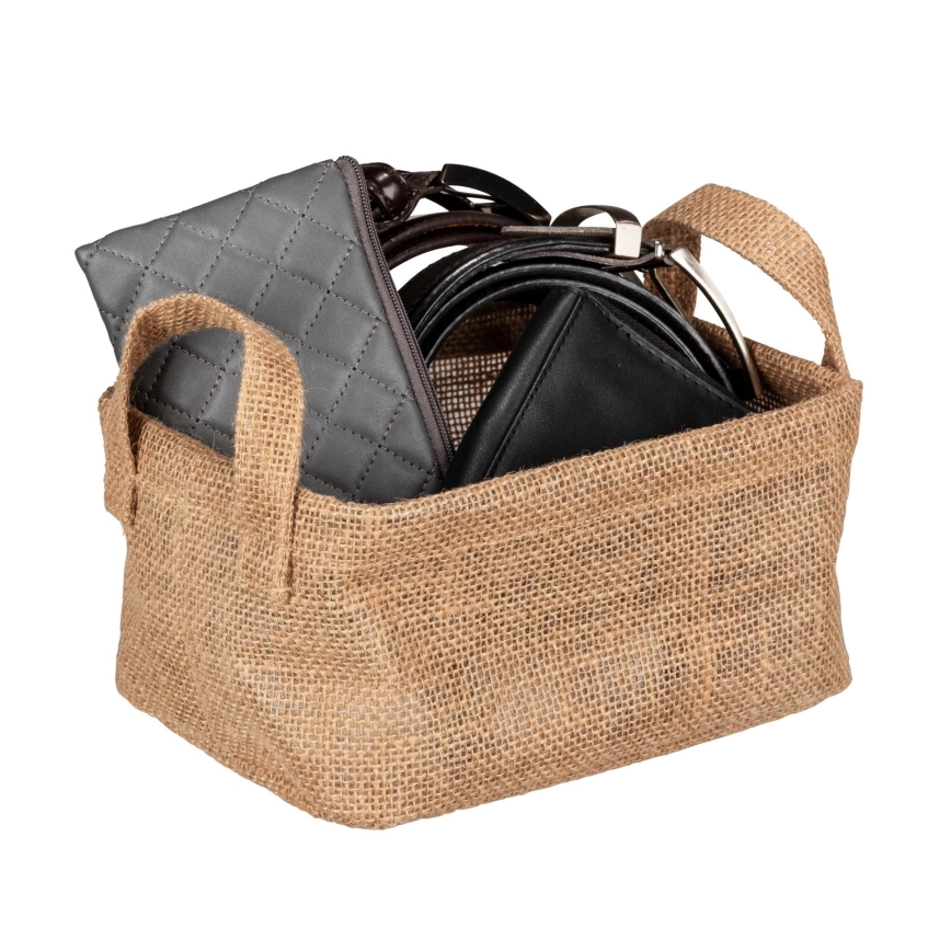 WENKO 64470100 - Kurv JUNA 20x15 cm brun