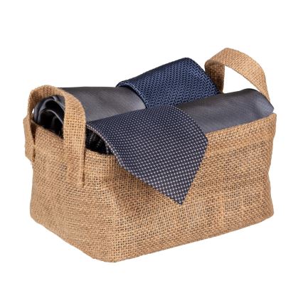 WENKO 64470100 - Kurv JUNA 20x15 cm brun
