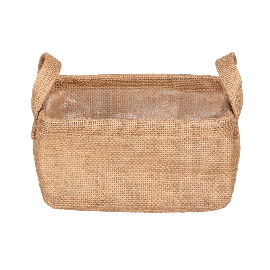 WENKO 64470100 - Kurv JUNA 20x15 cm brun