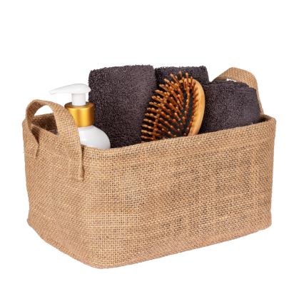 WENKO 64471100 - Kurv JUNA 24x17 cm brun