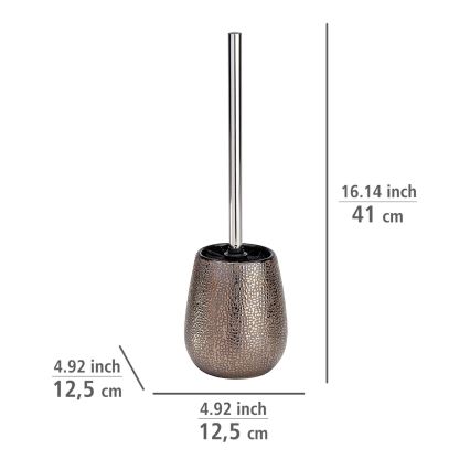 WENKO 69109800 - Badeværelsessæt MARRAKESH 12,5x41 cm brun