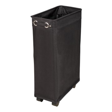 WENKO 69737800 - Vasketøjskurv CORNO 18,5x60 cm sort