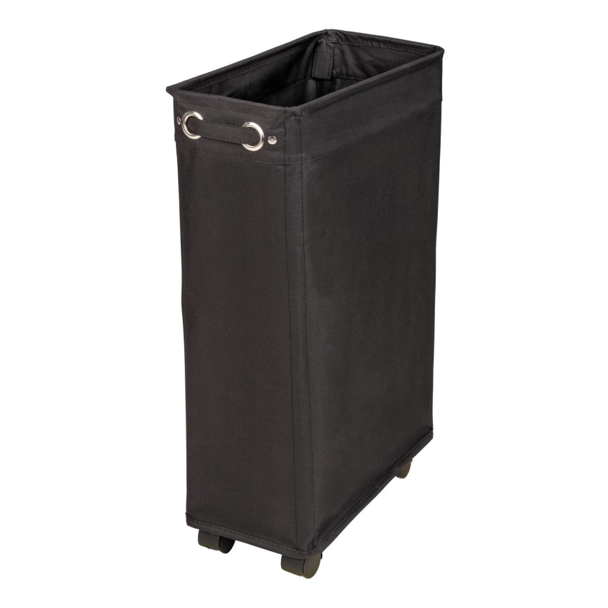 WENKO 69737800 - Vasketøjskurv CORNO 18,5x60 cm sort