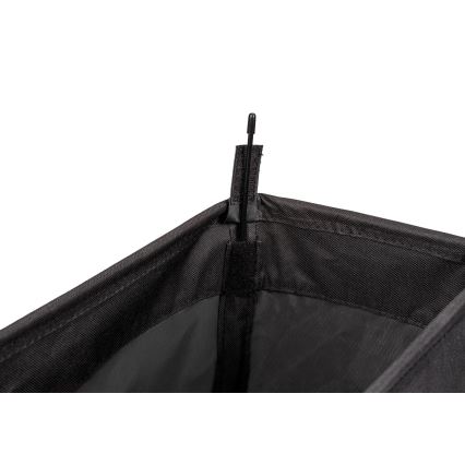 WENKO 69737800 - Vasketøjskurv CORNO 18,5x60 cm sort