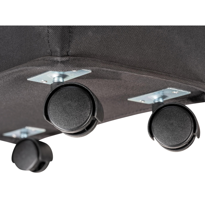 WENKO 69737800 - Vasketøjskurv CORNO 18,5x60 cm sort
