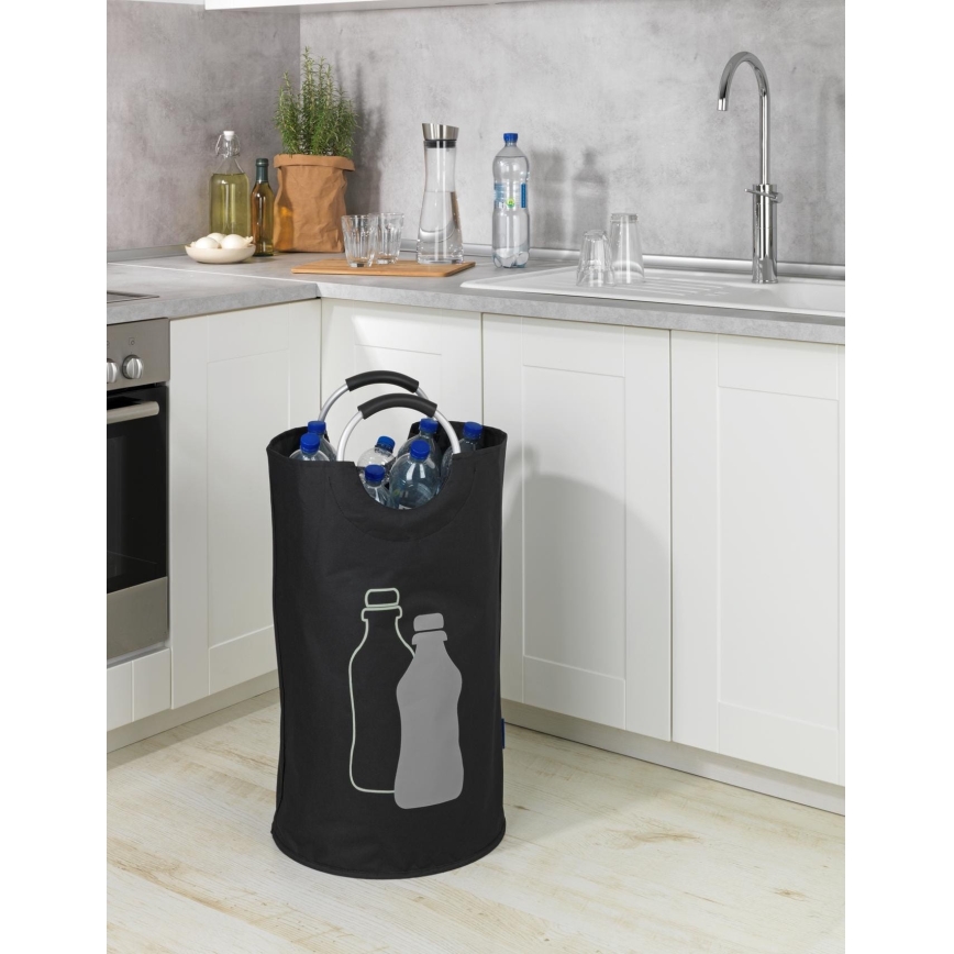 WENKO 69767800 - JUMBO taske 38x72 cm sort