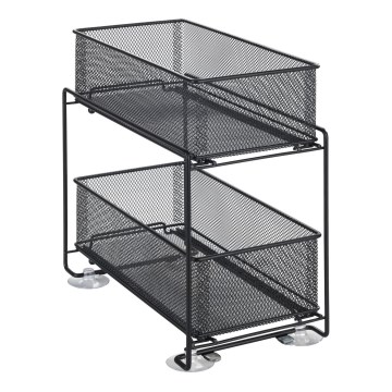 WENKO 69768800 - Holder til stikkontakt GIOMA 35 x 33,5 cm, sort
