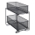 WENKO 69768800 - Holder til stikkontakt GIOMA 35 x 33,5 cm, sort